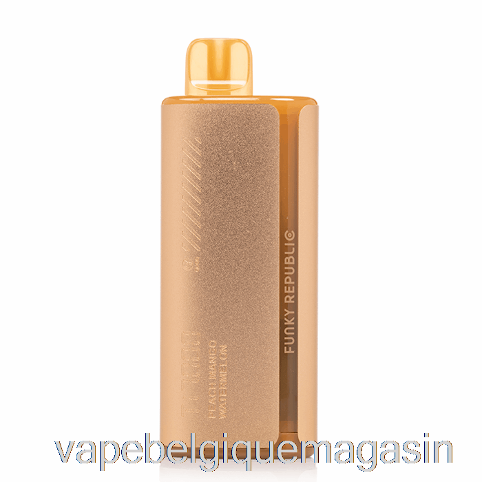 Vape Shop Bruxelles Funky Lands Ti7000 Jetable Pêche Mangue Pastèque